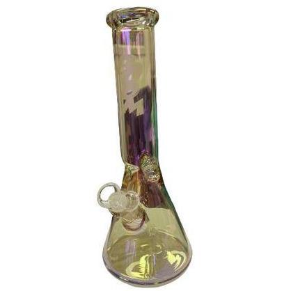 Boom Iridescent All Glass Beaker Bong - Phantom (33cm tall, 5mm thick) - High Note Bongs