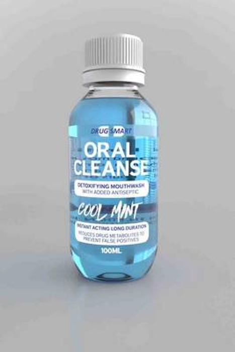 Drug Smart Oral Cleanse Mouth Wash 100ml - Cool Mint - High Note Bongs