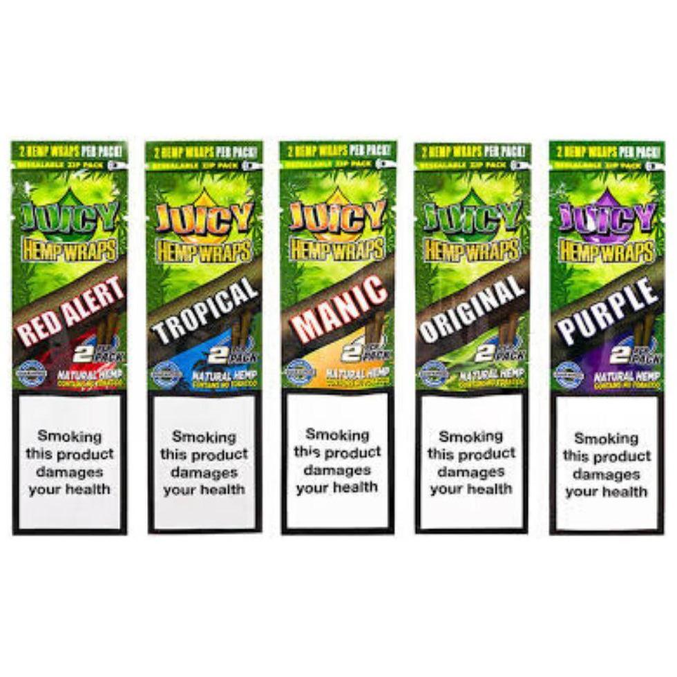JUICY JAY’S HEMP WRAPS -ASSORTED FLAVOURS 2 pack - High Note Bongs