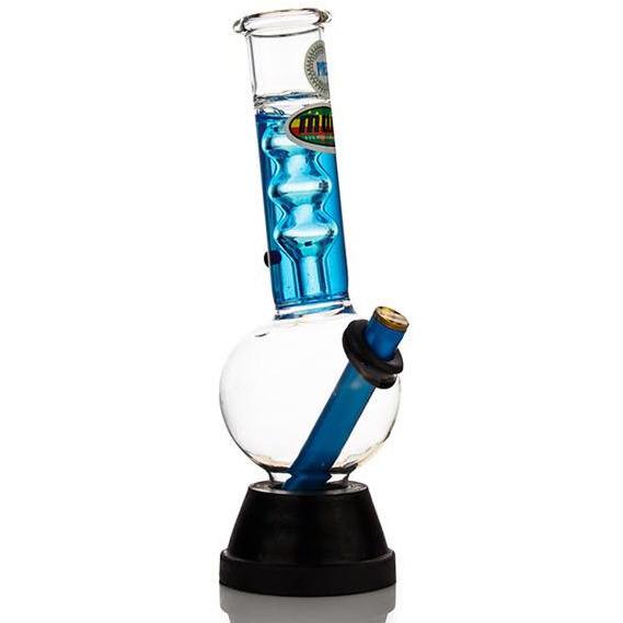 MWP Baby Rainbow High Water Pipe Bonza Bong. Assorted Colours - 18cm - High Note Bongs